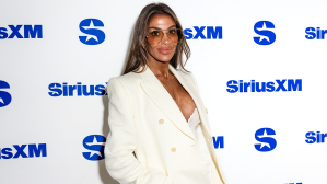 Photo of Real Housewives of Rhode Island star Liz McGraw at SiriusXM.