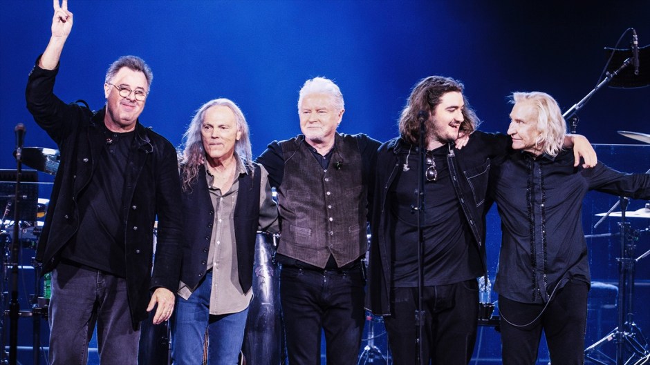 Photo of the Eagles performing at Sphere in Las Vegas.