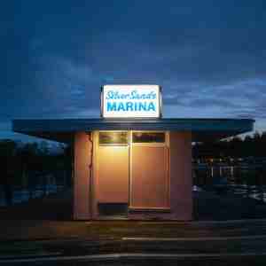 Album art for Kenny Chesney's Silver Sands Marina LP.