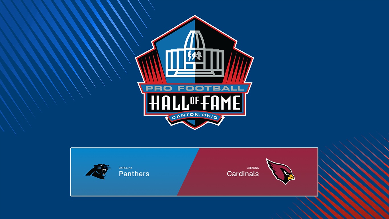 Listen Live: Cardinals vs. Panthers NFL Hall of Fame Game on SiriusXM
