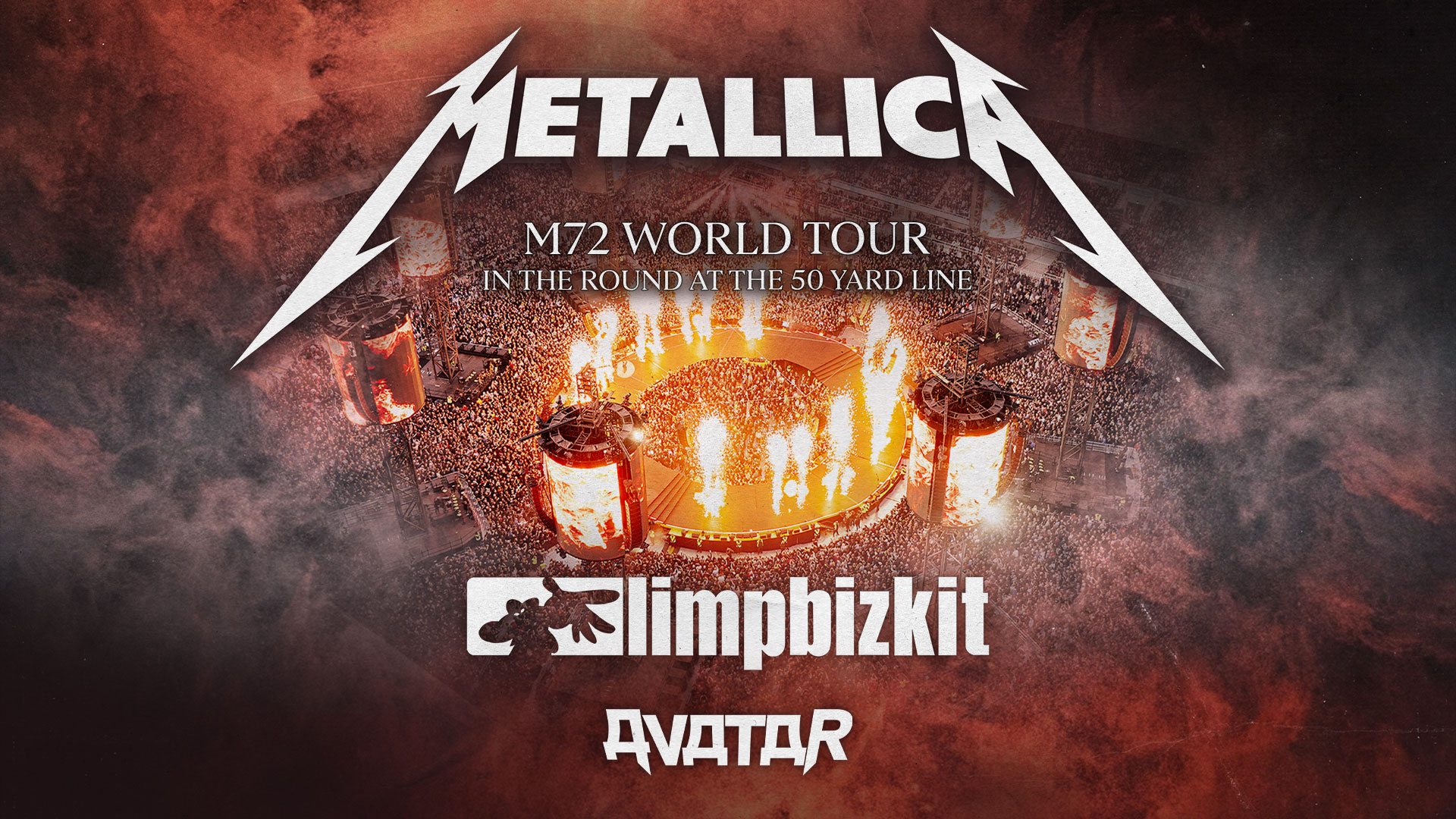 Get Presale Tickets to Metallica’s M72 World Tour 2027