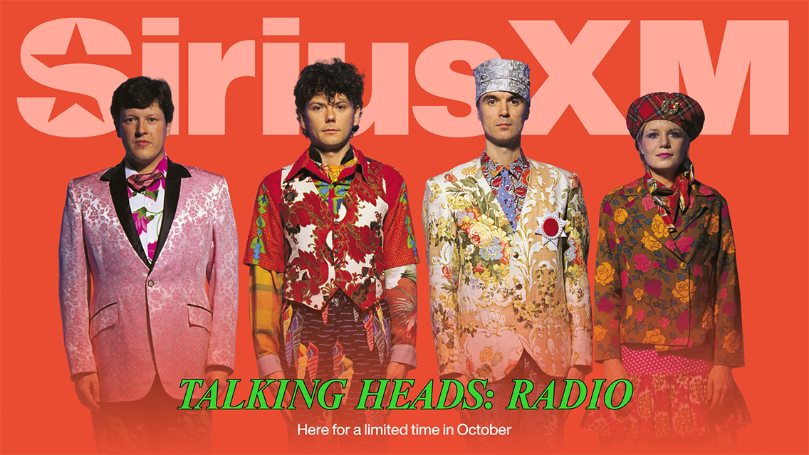 Talking Heads to Launch Exclusive SiriusXM Channel Celebrating 50 Years of Music